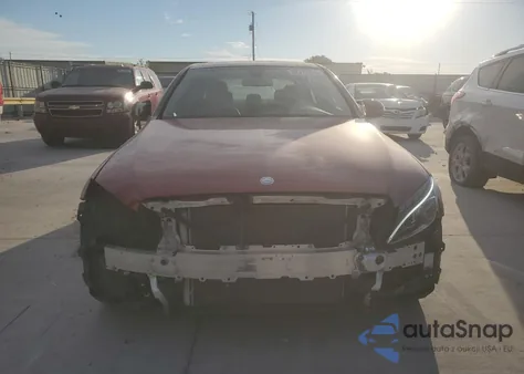 2017 Mercedes-Benz C 300 from USA, damaged, VIN 55SWF4JB5HU222142